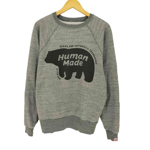 ヒューマンメイド HUMAN MADE 22AW RAGLAN CREWNECK SWEATSHIRT メンズ JPN:L