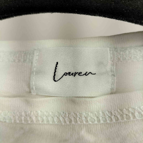 ローレン louren クロップドロングスリーブカットソー レディース FREE