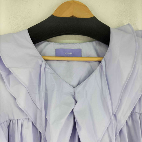 wee9s big collar frill blouse レディース FREE