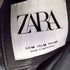 ザラ ZARA フェイクレザーダブルライダースジャケット メンズ JPN:M