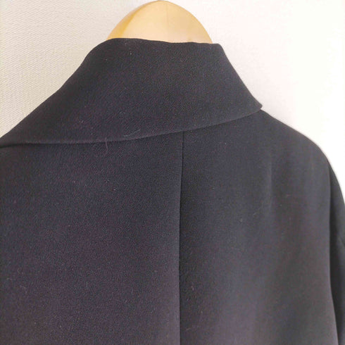 ザラ ZARA フルイドブレザー ダブルブレスト テーラードジャケット パワーショルダー レディース import:M
