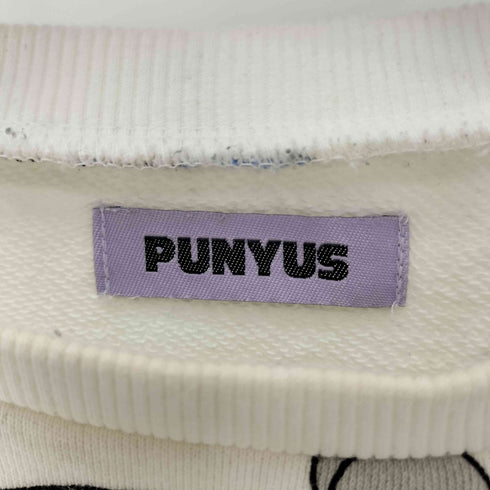 プニュズ PUNYUS 19AW フード総柄スウェット GYOZA SABAKAN ODEN KABOCHA レディース JPN:3