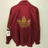 アディダス adidas 80-90S 万国旗・銀タグ 両面トレフォイル刺繍 ジップアップトラックジャケット メンズ import:M