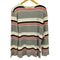 メゾンキツネ MAISON KITSUNE 胸ワッペン ボーダー ロンT メンズ JPN:M