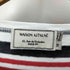メゾンキツネ MAISON KITSUNE 胸ワッペン ボーダー ロンT メンズ JPN:M