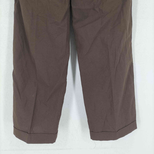 GIANNI VIRONI ポリエステル2タックスラックスパンツ メンズ 29W