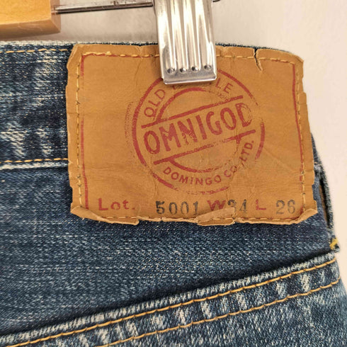 オムニゴッド OMNIGOD 5001 セルビッチデニムパンツ メンズ 34X26