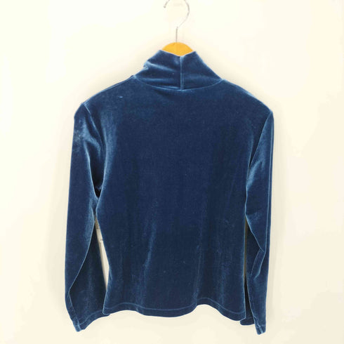 ランズエンド LANDS END ベロアタートルネックカットソー レディース JPN:M