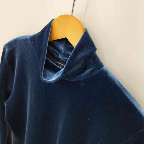 ランズエンド LANDS END ベロアタートルネックカットソー レディース JPN:M