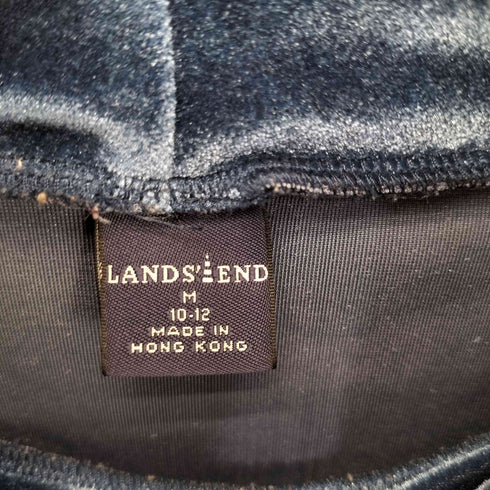 ランズエンド LANDS END ベロアタートルネックカットソー レディース JPN:M