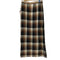 メゾンミハラヤスヒロ Maison MIHARA YASUHIRO 23AW オンブレチェックロングスカート Ombre Check Skirt レディース 36