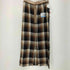 メゾンミハラヤスヒロ Maison MIHARA YASUHIRO 23AW オンブレチェックロングスカート Ombre Check Skirt レディース 36