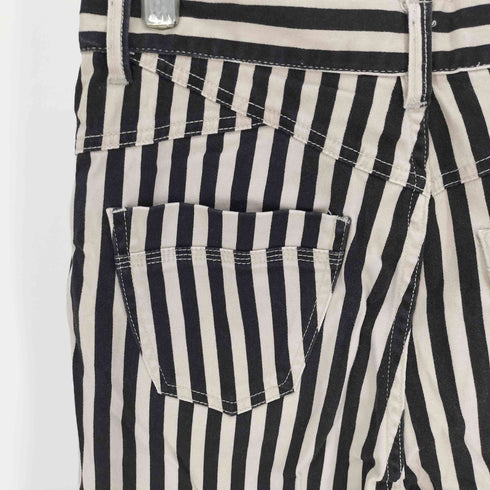 MAISON GIGOT EXCLUSIVELY MADE スレキドット ストライプ パンツ レディース