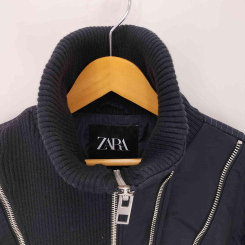 ザラ ZARA Contrast Bomber Jacket レディース M