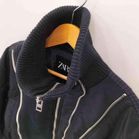 ザラ ZARA Contrast Bomber Jacket レディース M
