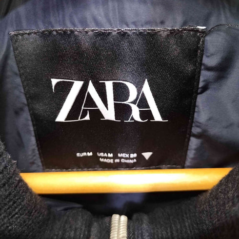 ザラ ZARA Contrast Bomber Jacket レディース M