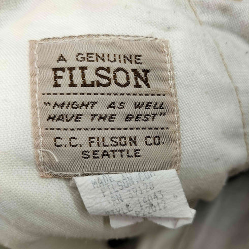フィルソン FILSON 70s USA製 ダック シングルティンパンツ メンズ 32