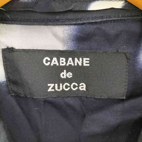 カバンドズッカ CABANE de ZUCCa 総柄メッシュ付き長袖シャツジャケット メンズ JPN:M