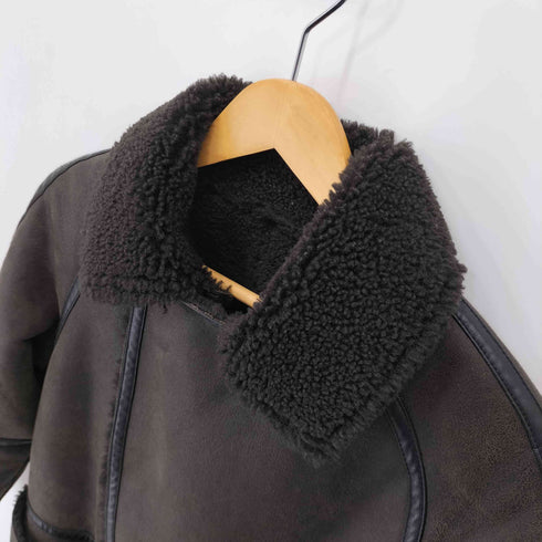 ザラ ZARA LONG DOUBLE-FACED COAT レディース XS