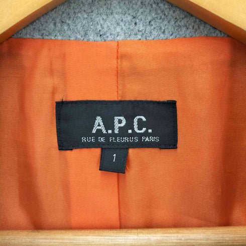 アーペーセー A.P.C. ウールロングピーコート メンズ JPN:1