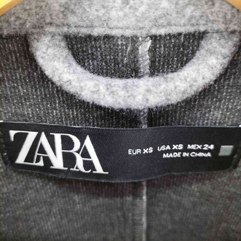 ザラ ZARA スプラッシュメタルボタン オーバーサイズ シャツジャケット メンズ XS