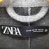 ザラ ZARA スプラッシュメタルボタン オーバーサイズ シャツジャケット メンズ XS