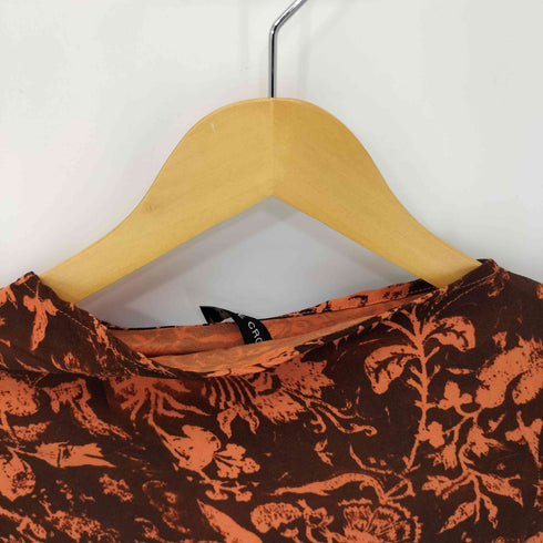 jade cropper フラワープリント バックオープン アシンメトリー L/S ブラウス cool レディース JPN:XS