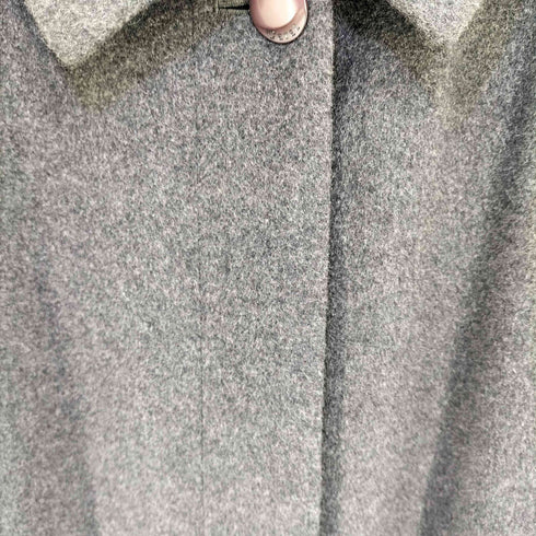 カラット Carat カシミヤ100 比翼 ステンカラーコート レディース 9
