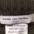 ドリスヴァンノッテン DRIES VAN NOTEN コットンケーブルニット メンズ JPN:S