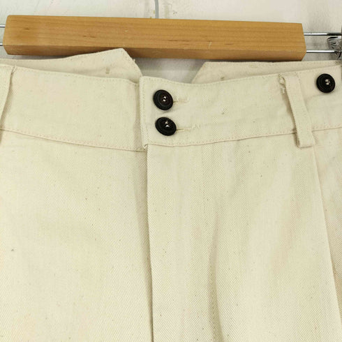 CIDU CLOTHING シンチバック サスペンダーボタン付きパンツ メンズ JPN:XL