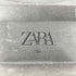 ザラ ZARA サイドジップ 厚底 スクエアトゥ ブーツ レディース JPN:24.5