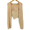 mideal Shaggy Knit Ensemble シャギーニットアンサンブル レディース FREE