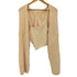 mideal Shaggy Knit Ensemble シャギーニットアンサンブル レディース FREE