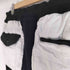 ブラックコムデギャルソン BLACK COMME des GARCONS 24aw ウールブレンド バイカラーデザイン ストレートレッグ イージーパンツ メンズ JPN:S
