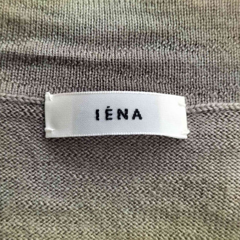 イエナ IENA ALBA Vネックカーディガン メタルボタン レディース FREE