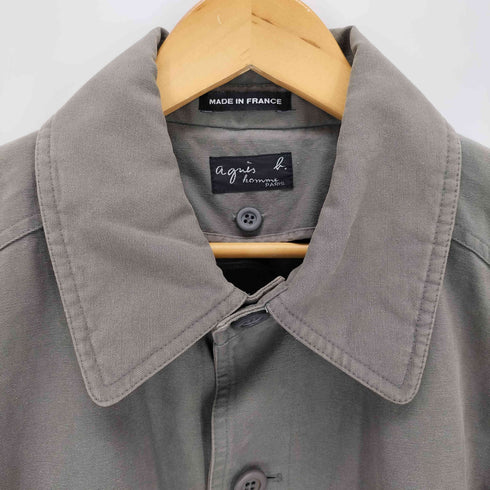 アニエスベーオム Agnes b.homme フランス製 ライナー付き コットンカバーオール メンズ 48