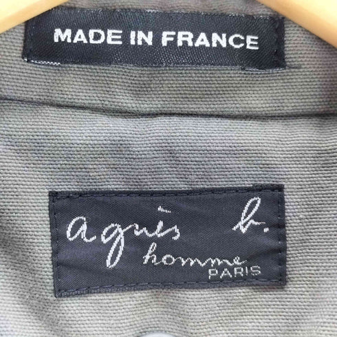 アニエスベーオム Agnes b.homme フランス製 ライナー付き コットンカバーオール メンズ 48