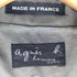 アニエスベーオム Agnes b.homme フランス製 ライナー付き コットンカバーオール メンズ 48