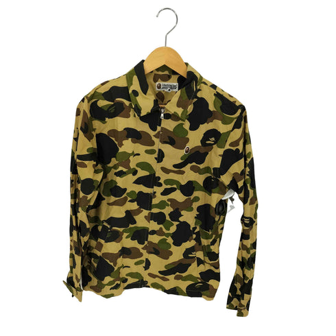 アベイシングエイプ A BATHING APE カモ柄 ジップアップジャケット メンズ JPN:S