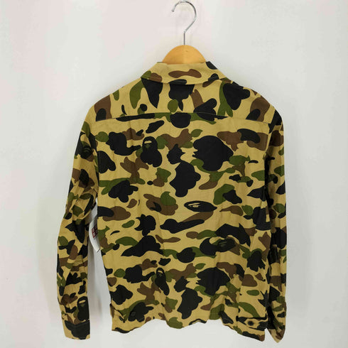 アベイシングエイプ A BATHING APE カモ柄 ジップアップジャケット メンズ JPN:S