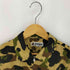アベイシングエイプ A BATHING APE カモ柄 ジップアップジャケット メンズ JPN:S