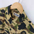 アベイシングエイプ A BATHING APE カモ柄 ジップアップジャケット メンズ JPN:S