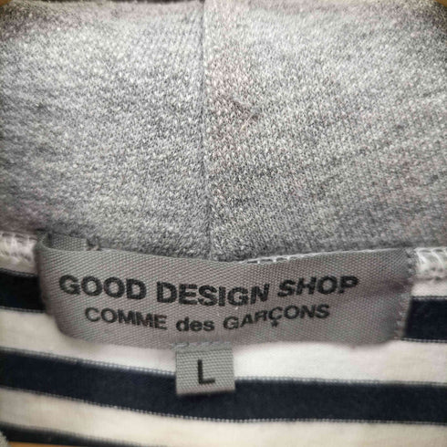 グッドデザインショップコムデギャルソン GOOD DESIGN SHOP COMME des GARCONS リメイクプルオーバーパーカー ドッキング レディース JPN:L