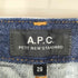 アーペーセー A.P.C. PETIT NEW STANDARD ボタンフライ テーパード デニムパンツ メンズ US:28-29