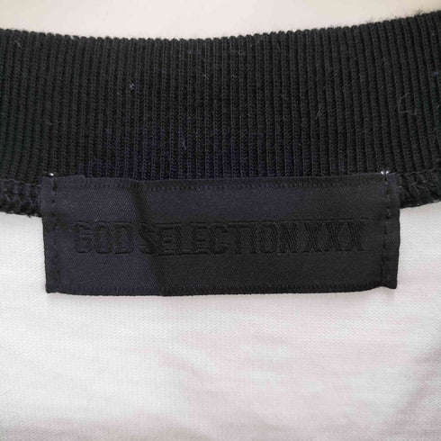 ゴッドセレクショントリプルエックス GOD SELECTION XXX 24SS フロントロゴ ラグランスリーブカットソー メンズ XL