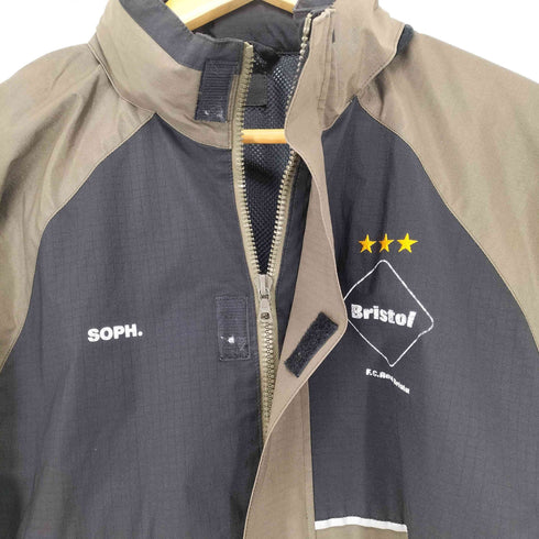 ナイキエフシーアールビー NIKE F.C.R.B 裏地メッシュリップストップナイロンジャケット メンズ