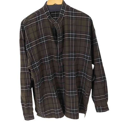ザリラクス THE RERACS 22AW VINTAGE FINX COTTON THE PLACKET SHIRT メンズ JPN:48