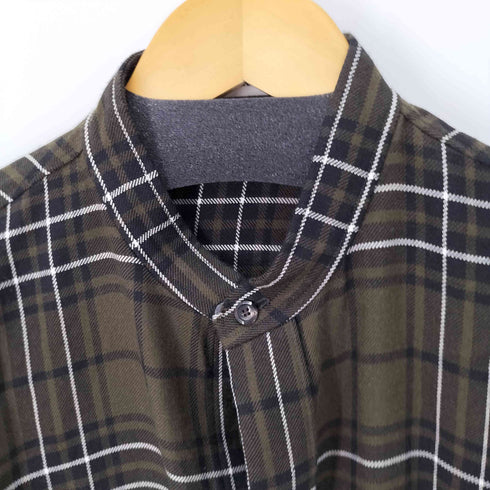 ザリラクス THE RERACS 22AW VINTAGE FINX COTTON THE PLACKET SHIRT メンズ JPN:48