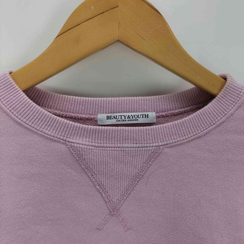 ビューティーアンドユースユナイテッドアローズ BEAUTY & YOUTH UNITED ARROWS BY ショートワイド裏毛スウェットプルオーバー レディース