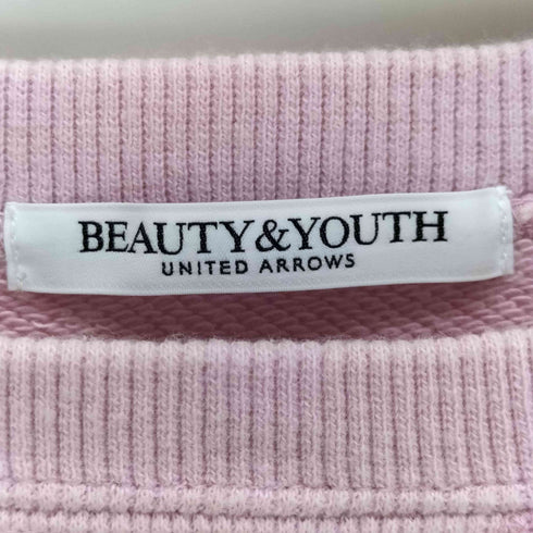 ビューティーアンドユースユナイテッドアローズ BEAUTY & YOUTH UNITED ARROWS BY ショートワイド裏毛スウェットプルオーバー レディース